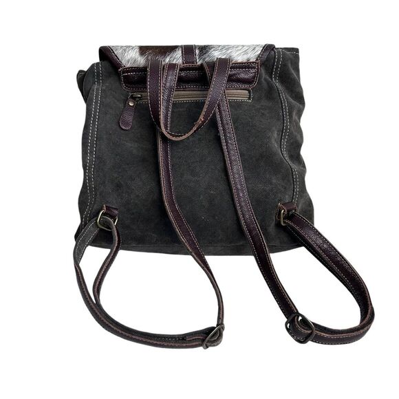 Myra Bag Crossroads Backpack Bag leather cowhide Leather western Cow Print main image 6